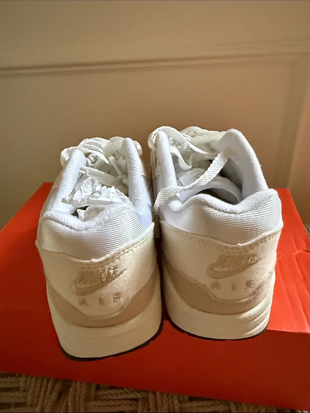 Women's Air Max 1 Pale Ivory DZ2628-101 Women's 5.5
